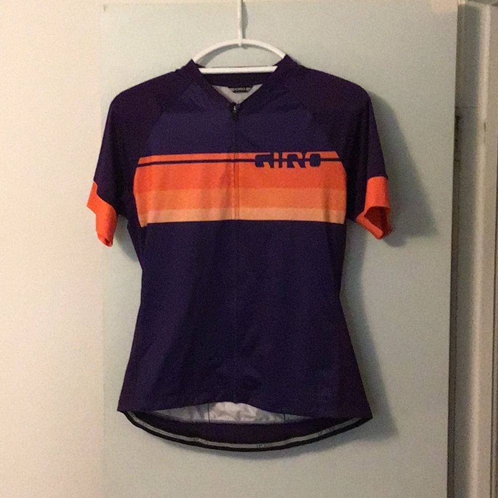 Giro full zip cycling jersey L